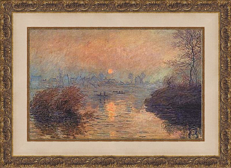 Framed Monet' Art